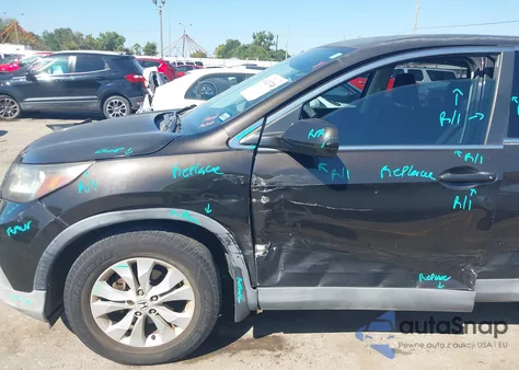 2014 Honda Cr-V Ex z USA, uszkodzony, nr VIN 5J6RM3H5XEL003484